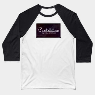 Constellations - City of the Stars Baseball T-Shirt